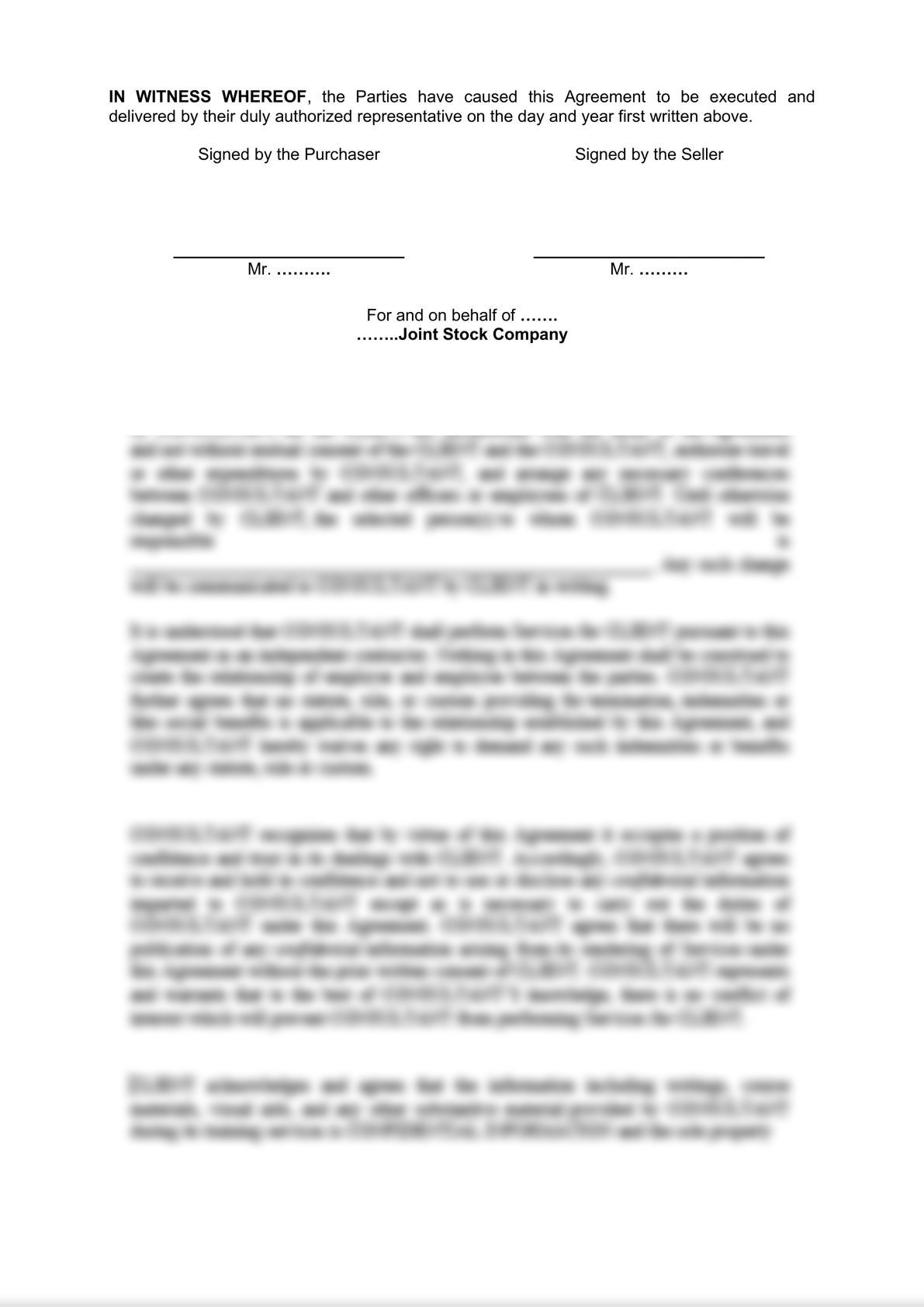 Share Purchase Agreement_Foreign Individual_English-4