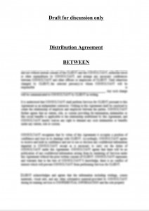 Distributorship Agreement