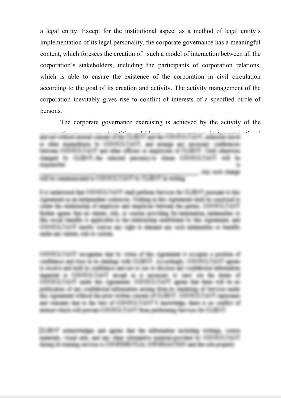 LEGAL ASPECTS OF THE CORPORATE GOVERNANCE-1