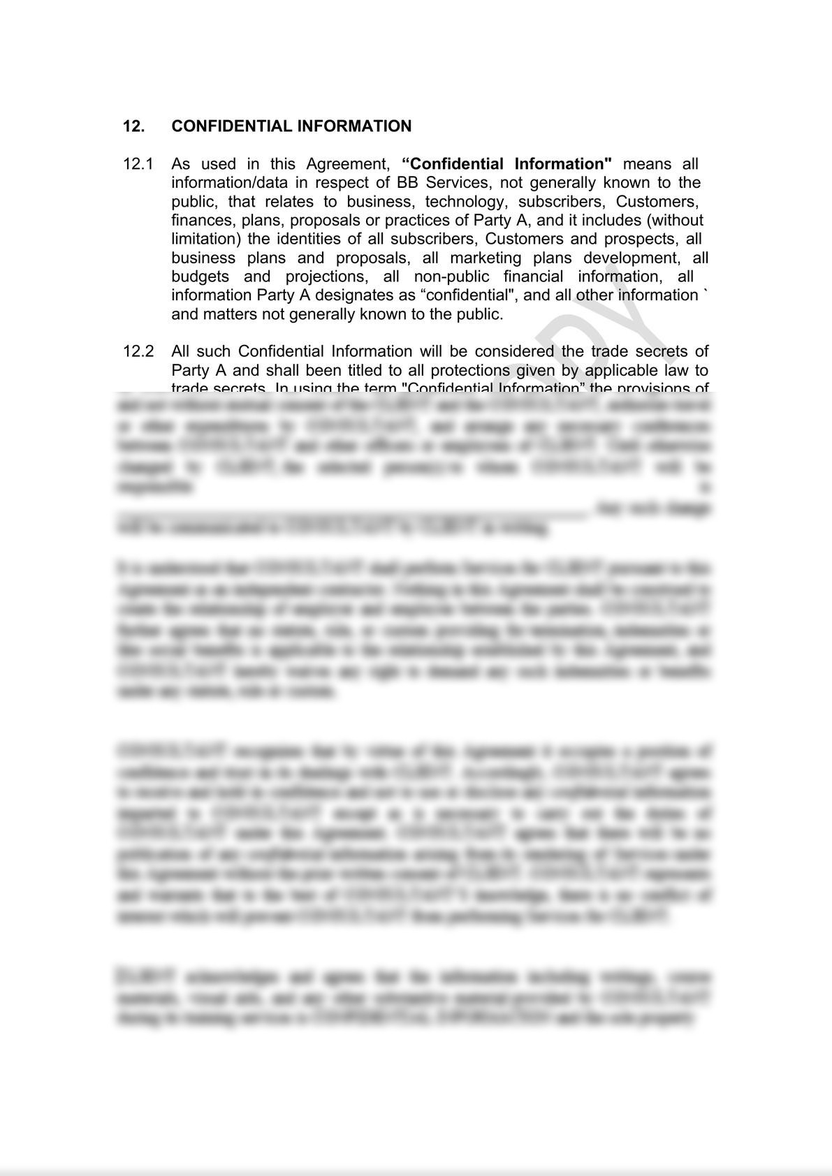 Direct Agency Agreement Draft-7
