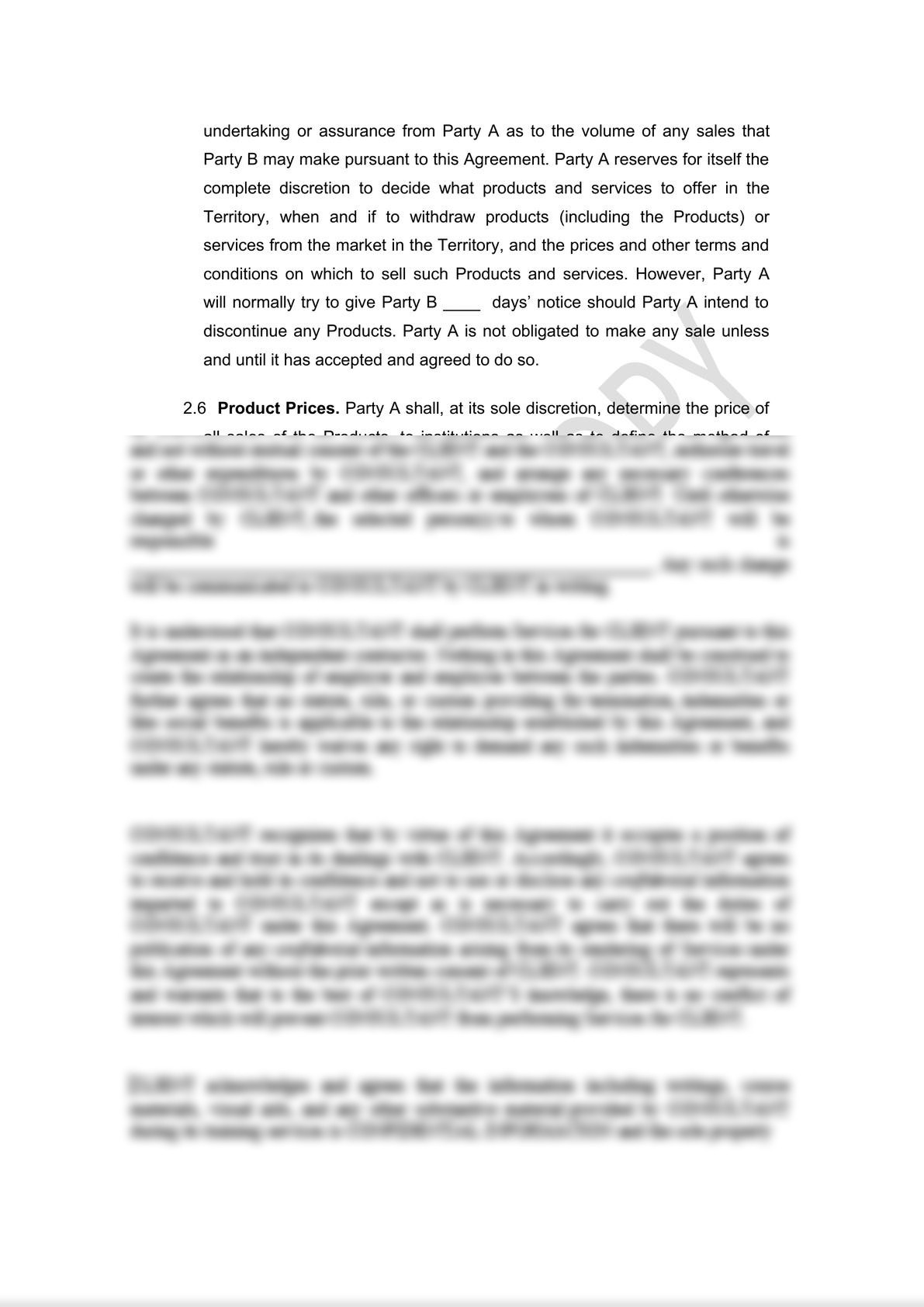 Oral Care Agreement Draft -4