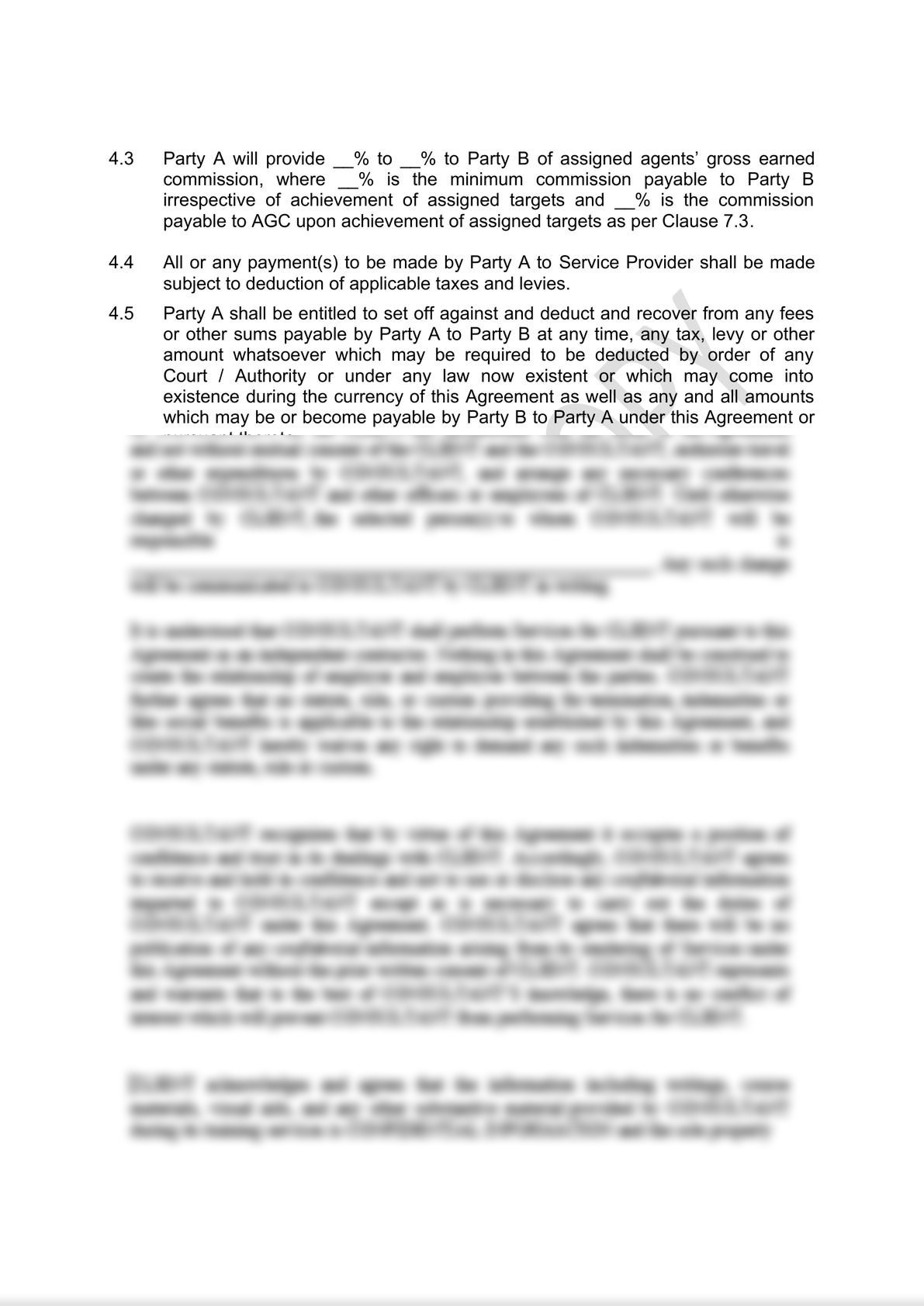 Service Level Agreement Draft -3