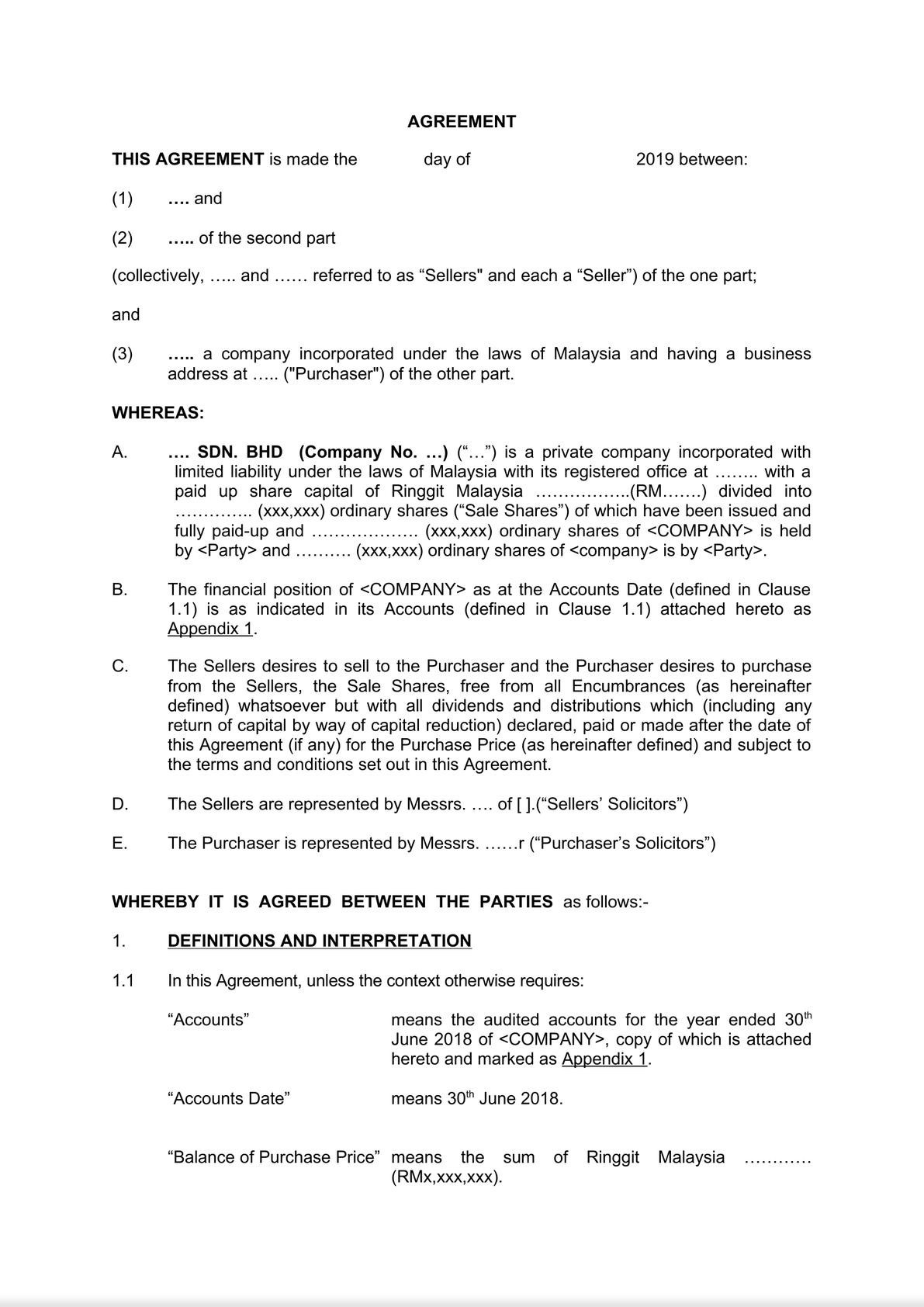 Share Sale Agreement-1