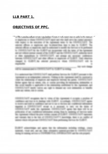 objectives of ppc