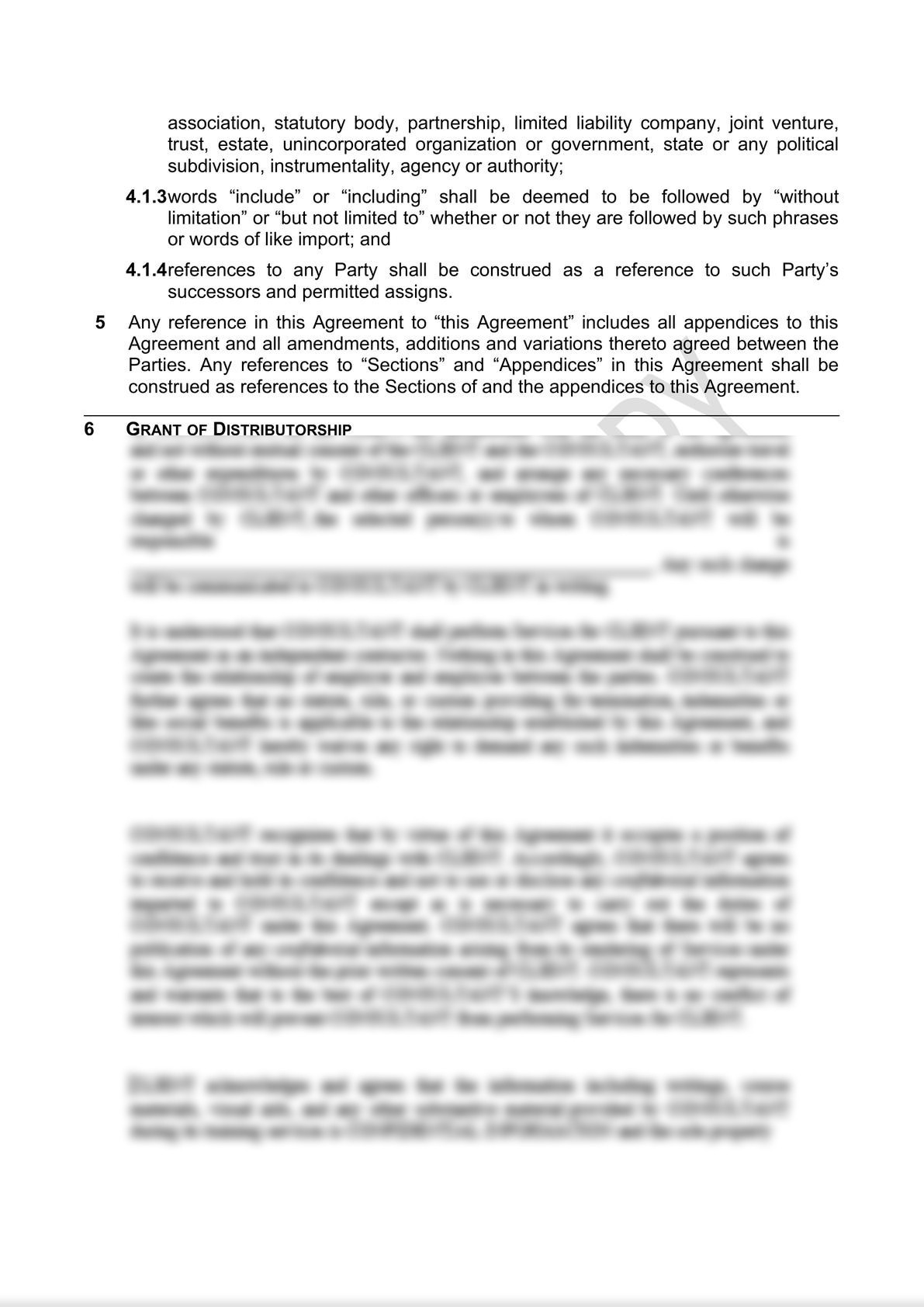 Distribution Agreement Draft (ii)-5