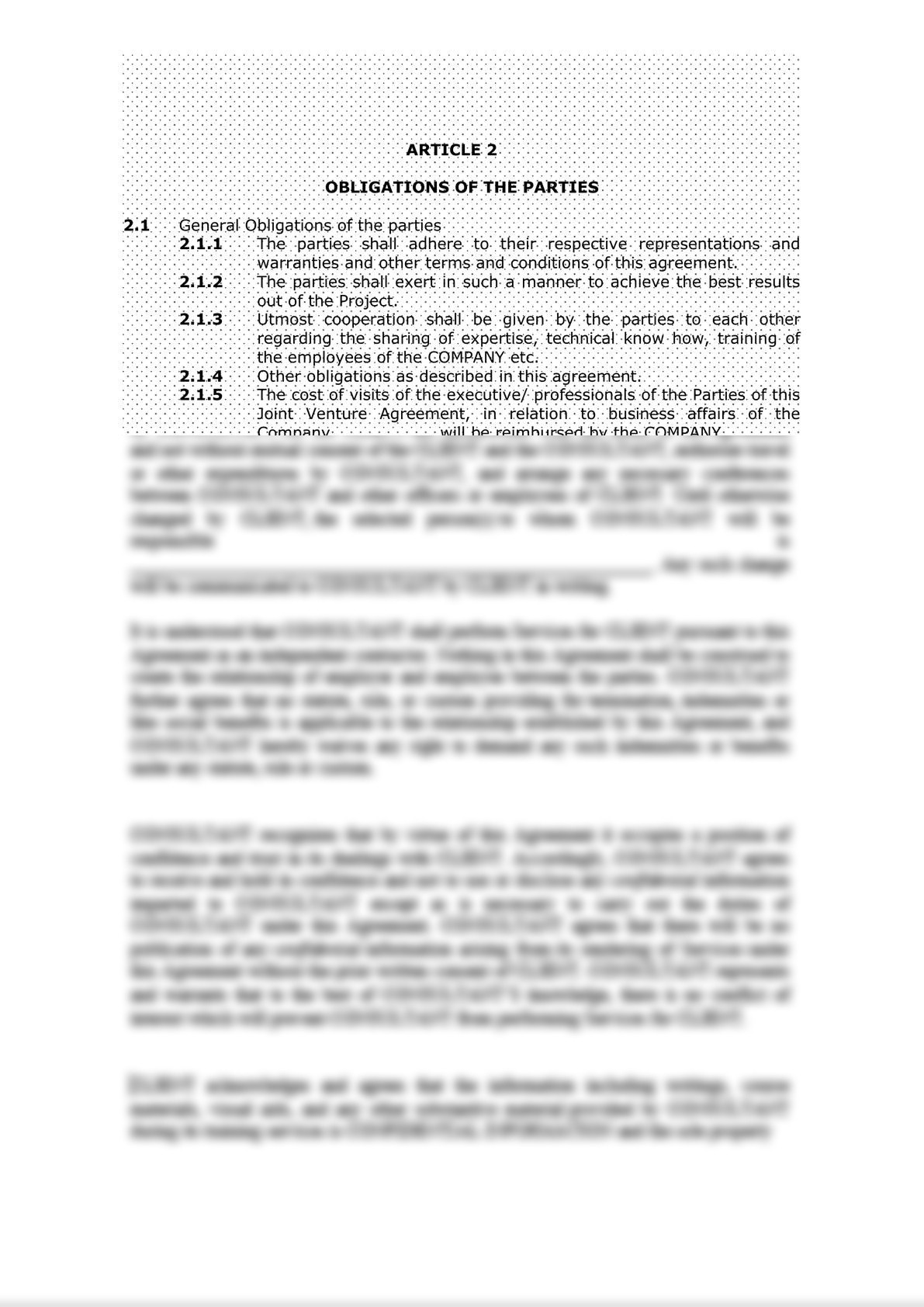 JOINT VENTURE CUM SHAREHOLDERS AGREEMENT -5