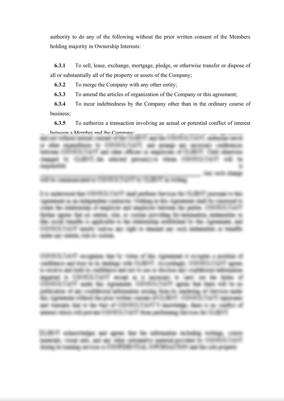 Multi-Member LLC Operating Agreement -8