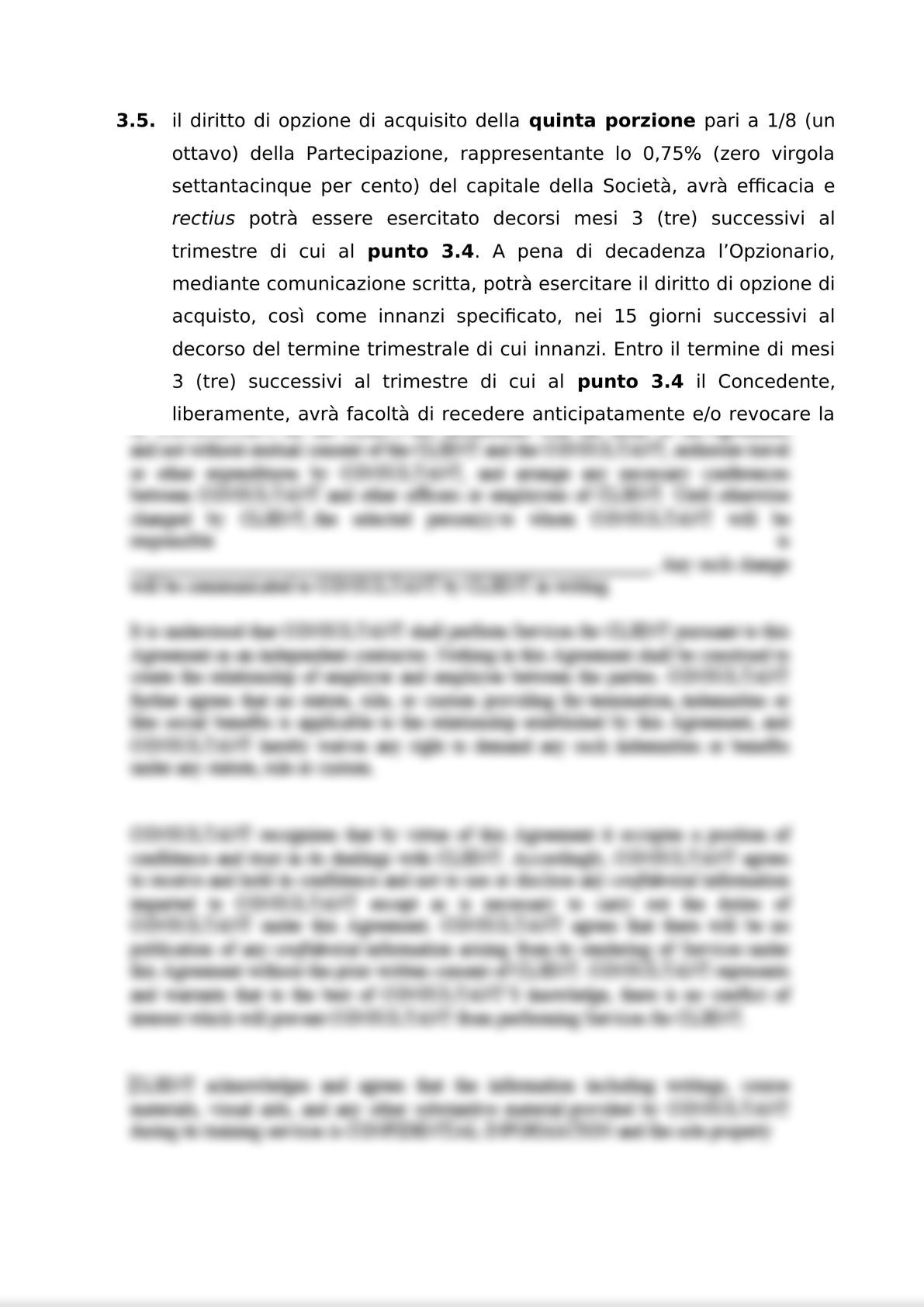 ACCORDO PER L’ATTRIBUZIONE DI DIRITTI DI OPZIONE DI ACQUISTO-4