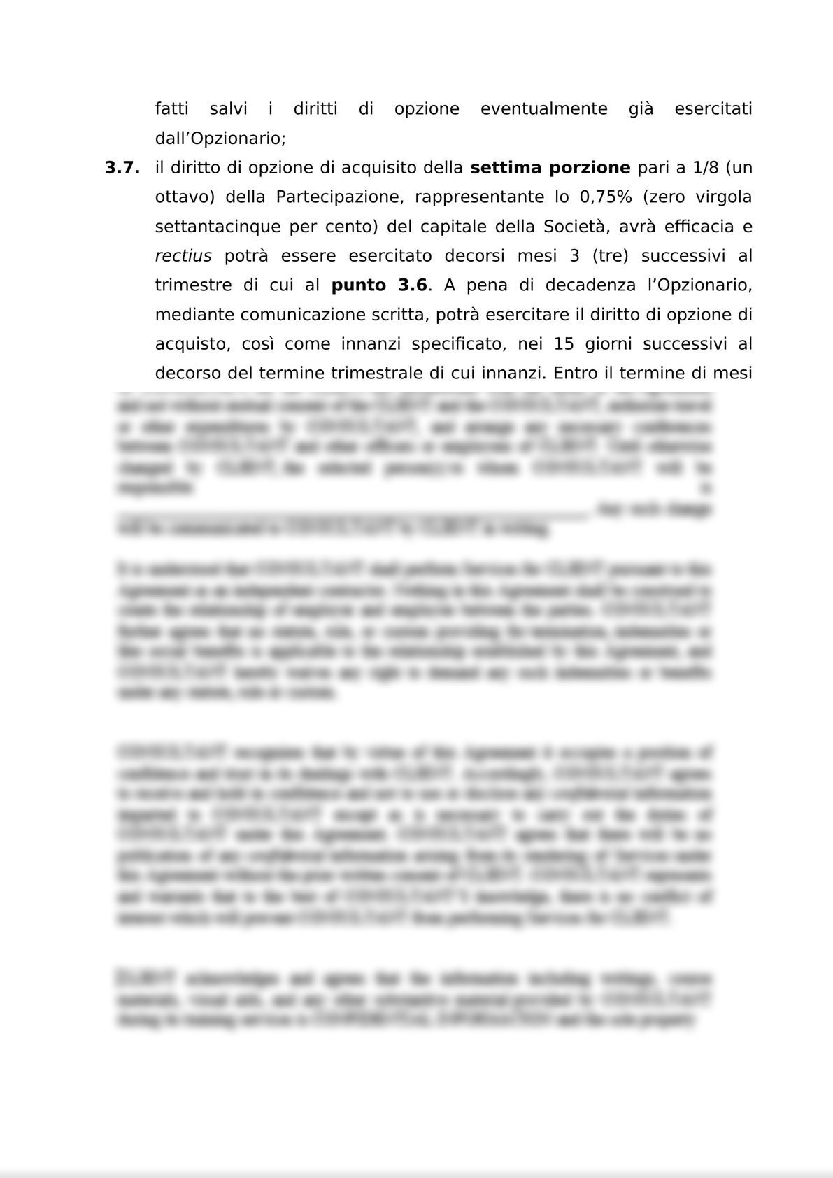 ACCORDO PER L’ATTRIBUZIONE DI DIRITTI DI OPZIONE DI ACQUISTO-5