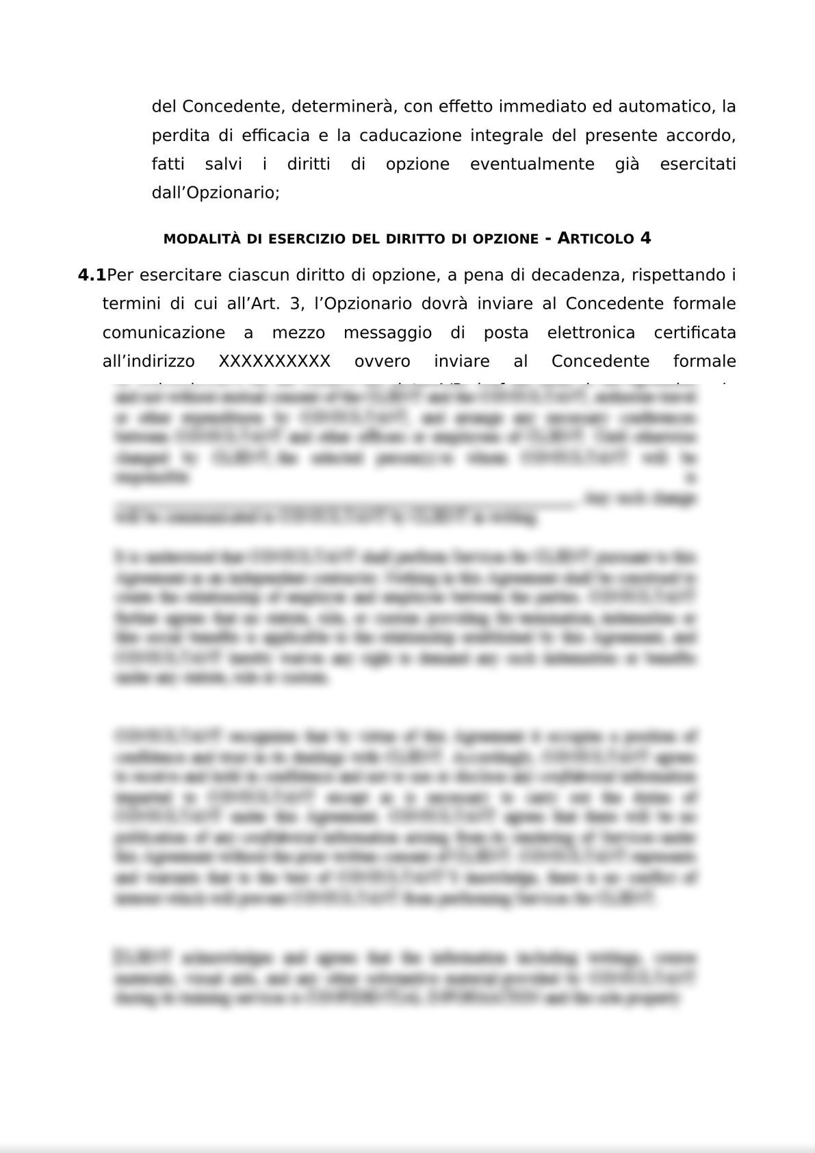 ACCORDO PER L’ATTRIBUZIONE DI DIRITTI DI OPZIONE DI ACQUISTO-6