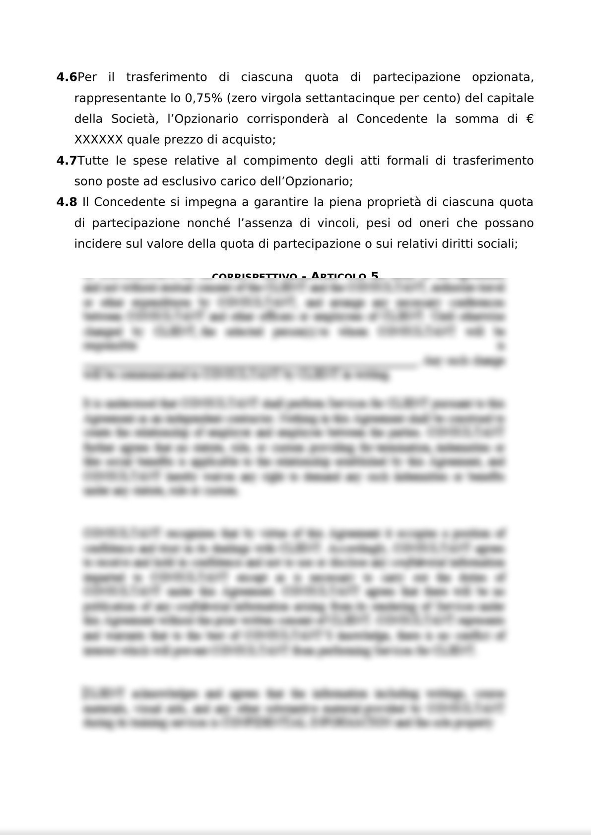 ACCORDO PER L’ATTRIBUZIONE DI DIRITTI DI OPZIONE DI ACQUISTO-7