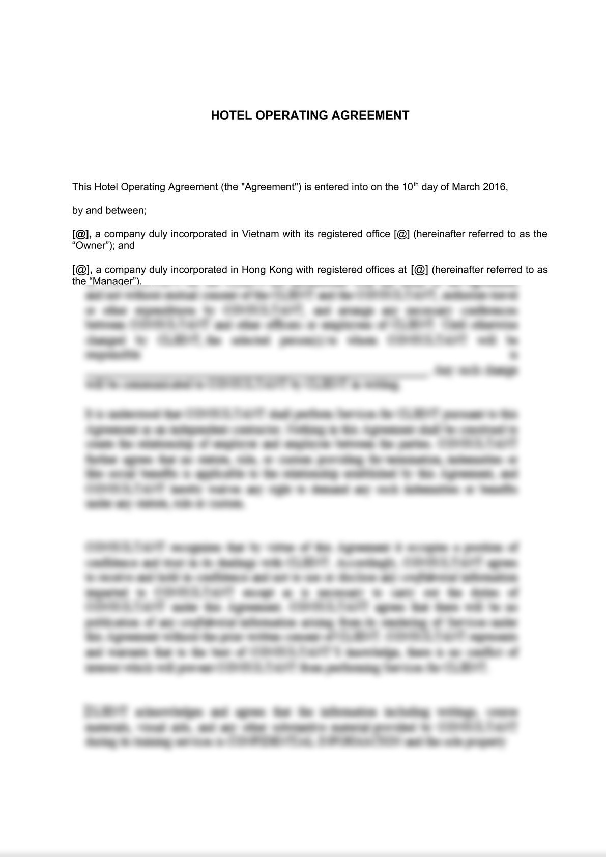 Hotel Management Agreement-2