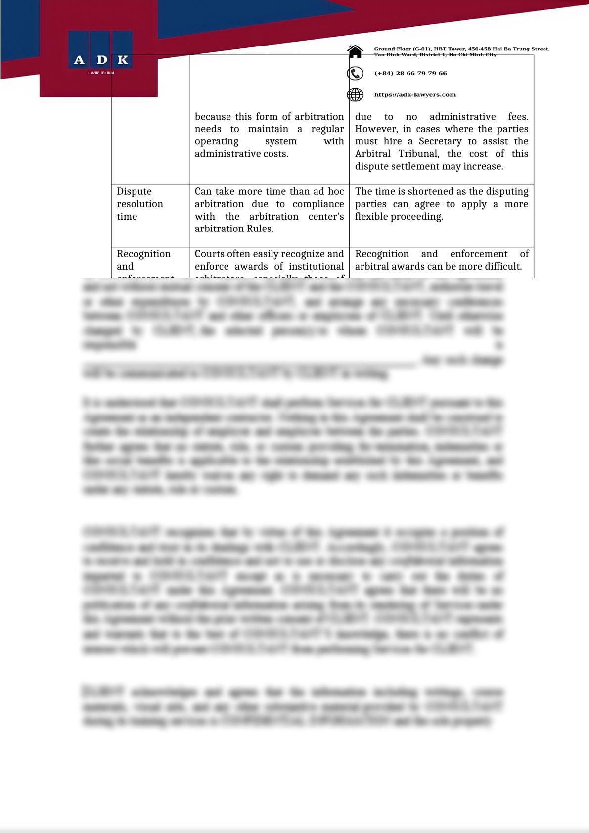 COMPARISON BETWEEN INSTITUTIONAL ARBITRATION AND AD HOC ARBITRATION-1