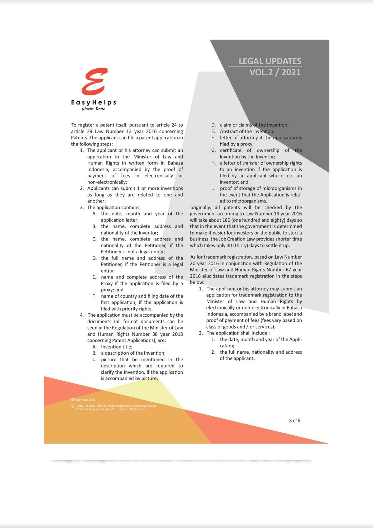 The Industrial Sector in the Job Creation Act No. 11 of 2020 New Regulation in Indonesia-2