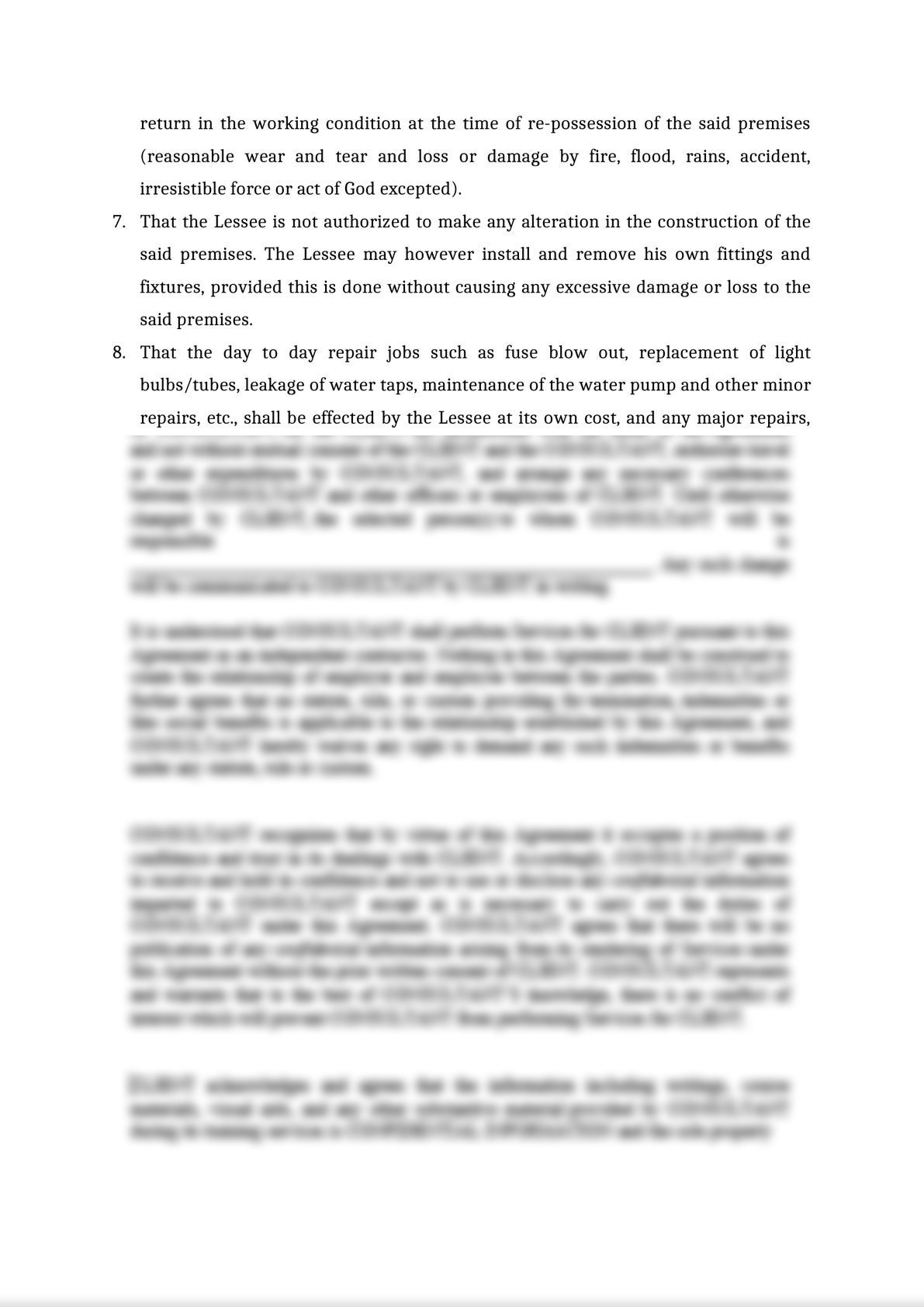Residential Rent Agreement-1