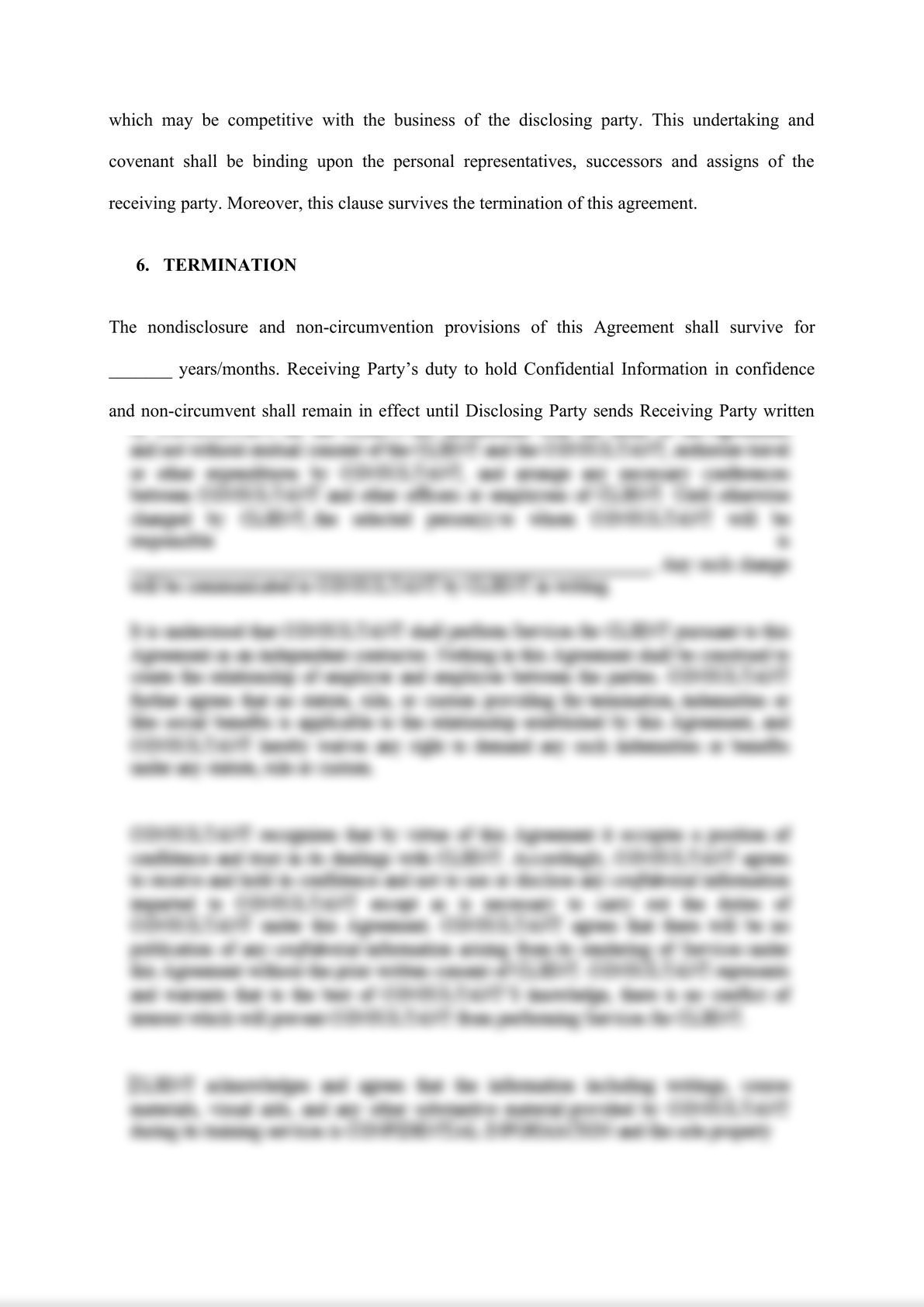 Non Disclosure and Non circumvention agreement-2