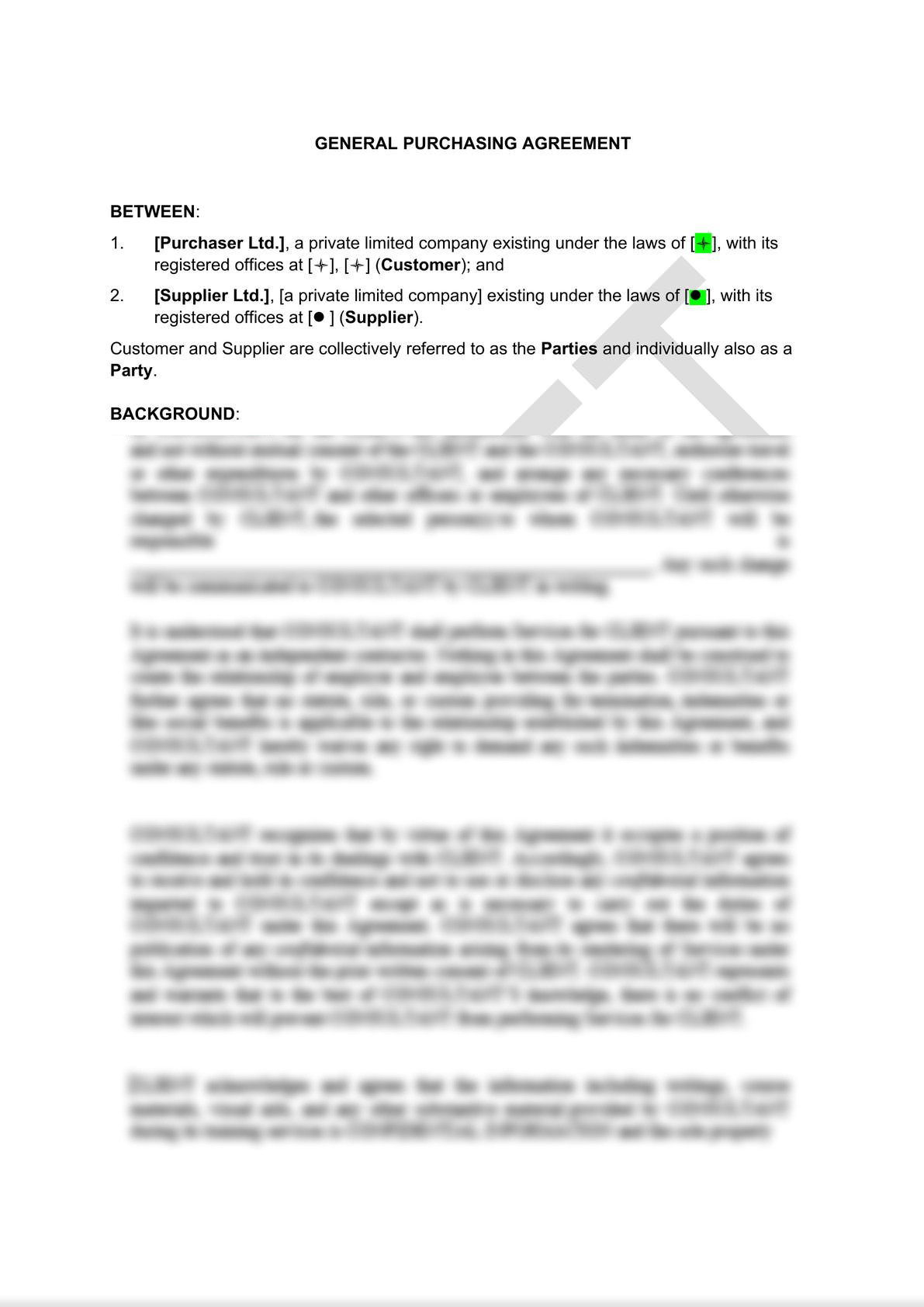 General Purchasing Agreement-5