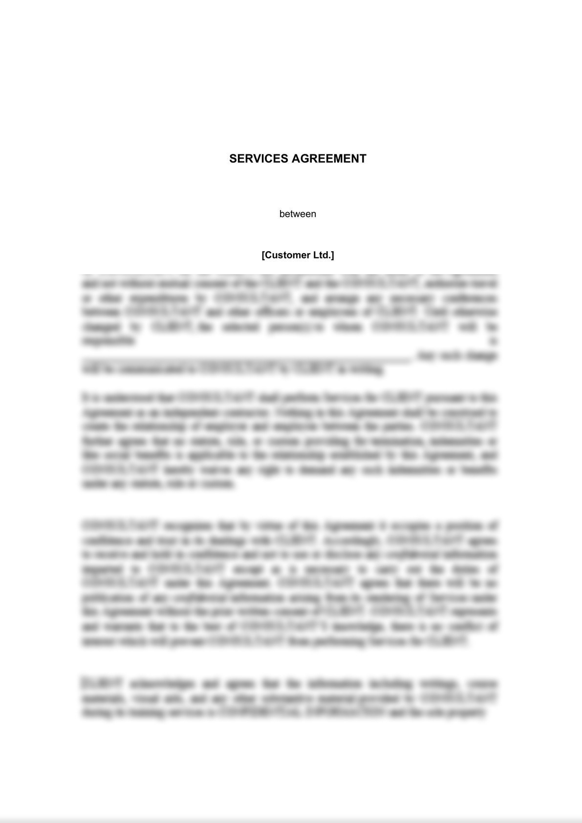 Services Agreement-1