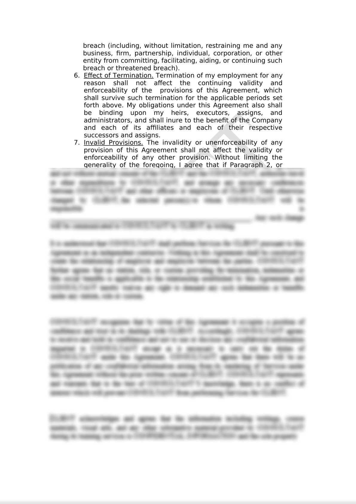 Restrictive Covenants Agreement-4