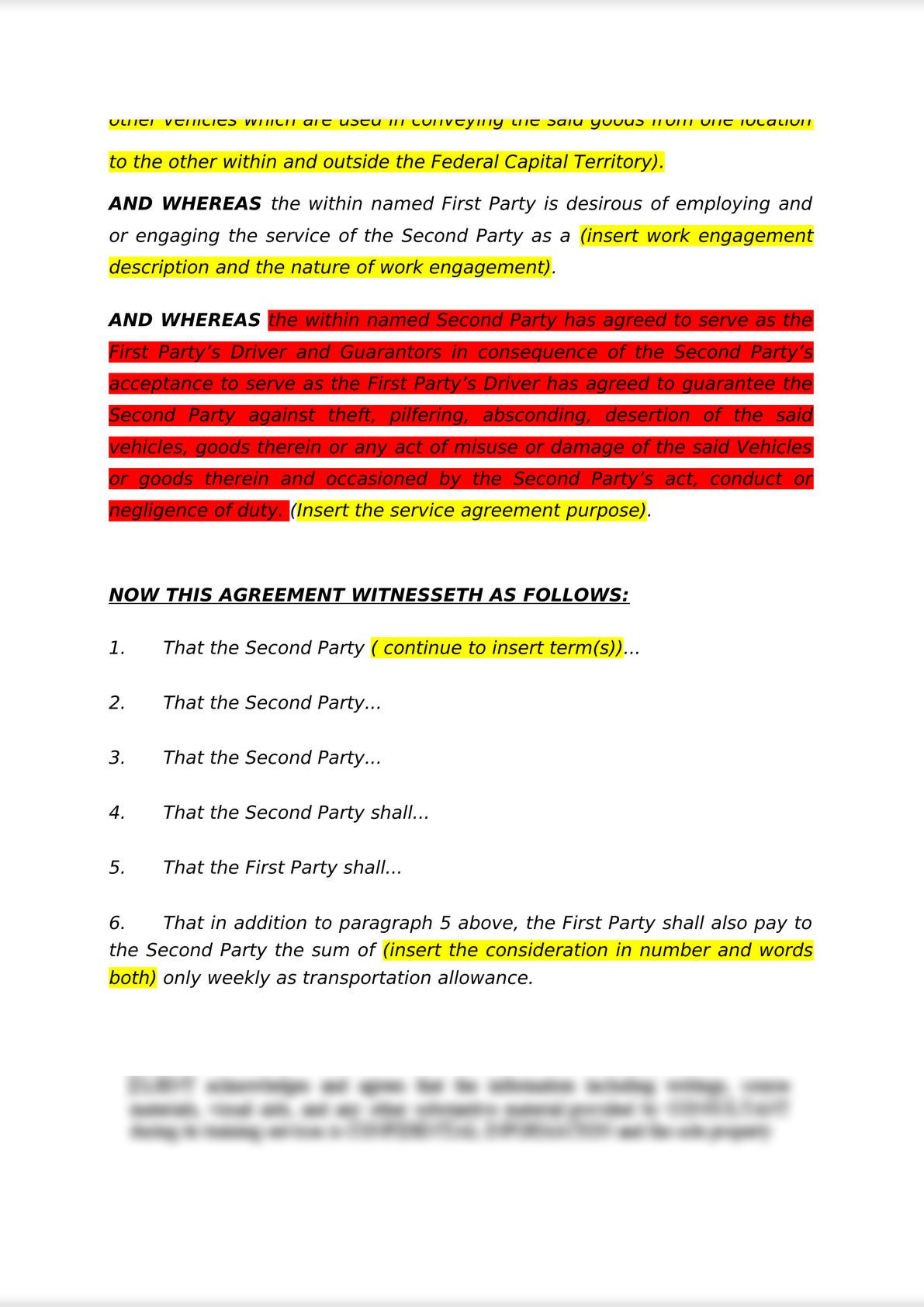 Service Agreement-1