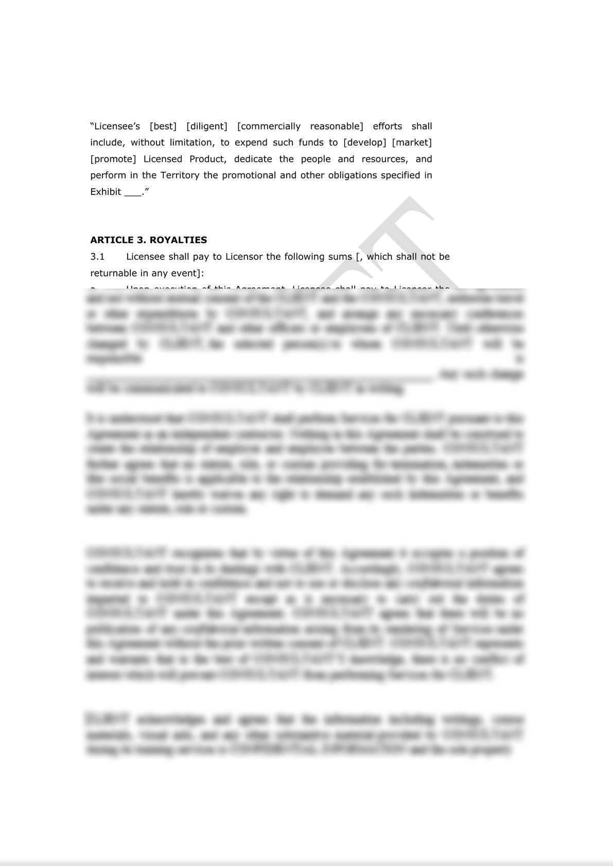 Patent & Trademark License Agreement-4