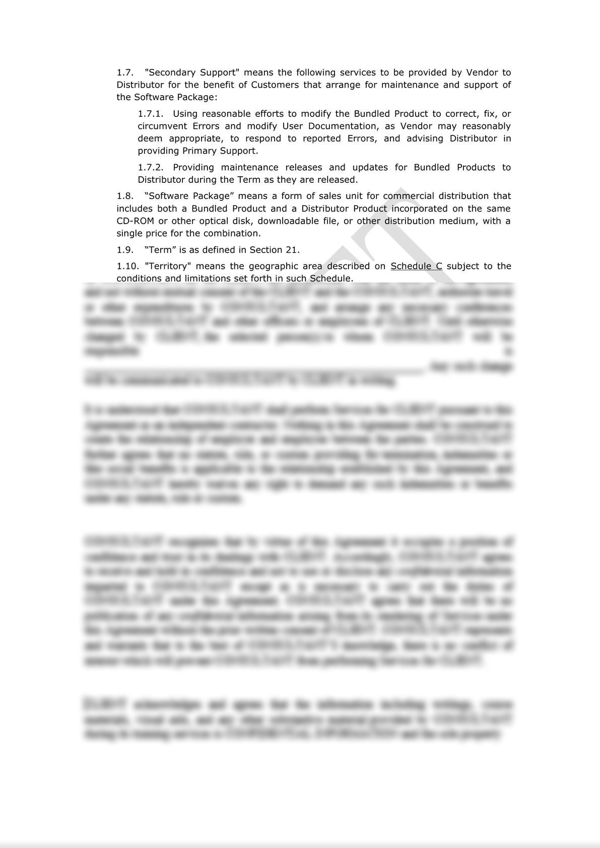 Software Bundling & distribution Agreement (IT)-1