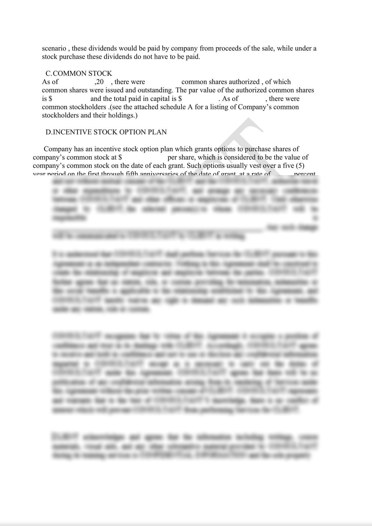 Due Diligence Memorandum (M&A)-4