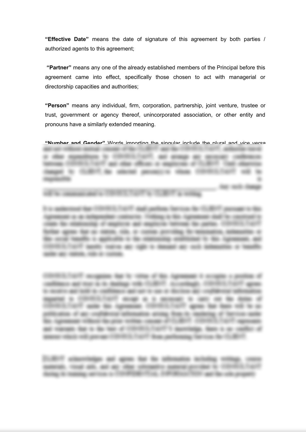 Partnership Agreement - Associate-2