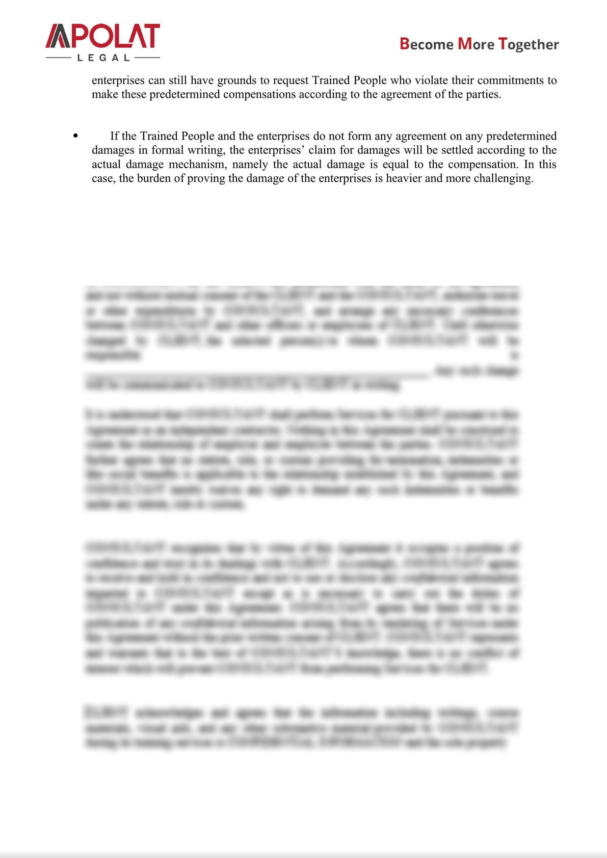 Requesting Employees To Reimburse For Training Costs And Keeping Employees’ Certificates Or Diplomas When Termining The Labour Relation Before The Binding Duration-3