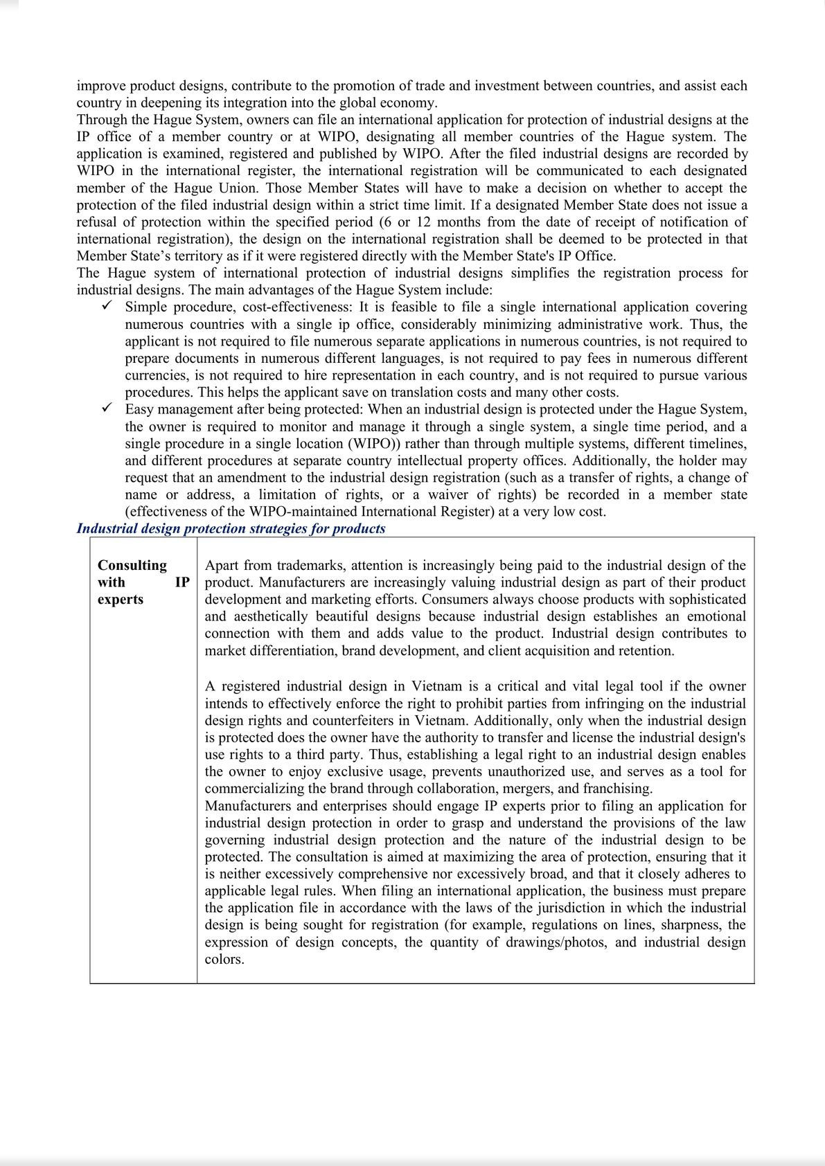 Industrial design protection for products under the Hague System - Key to business success in Vietnam-1