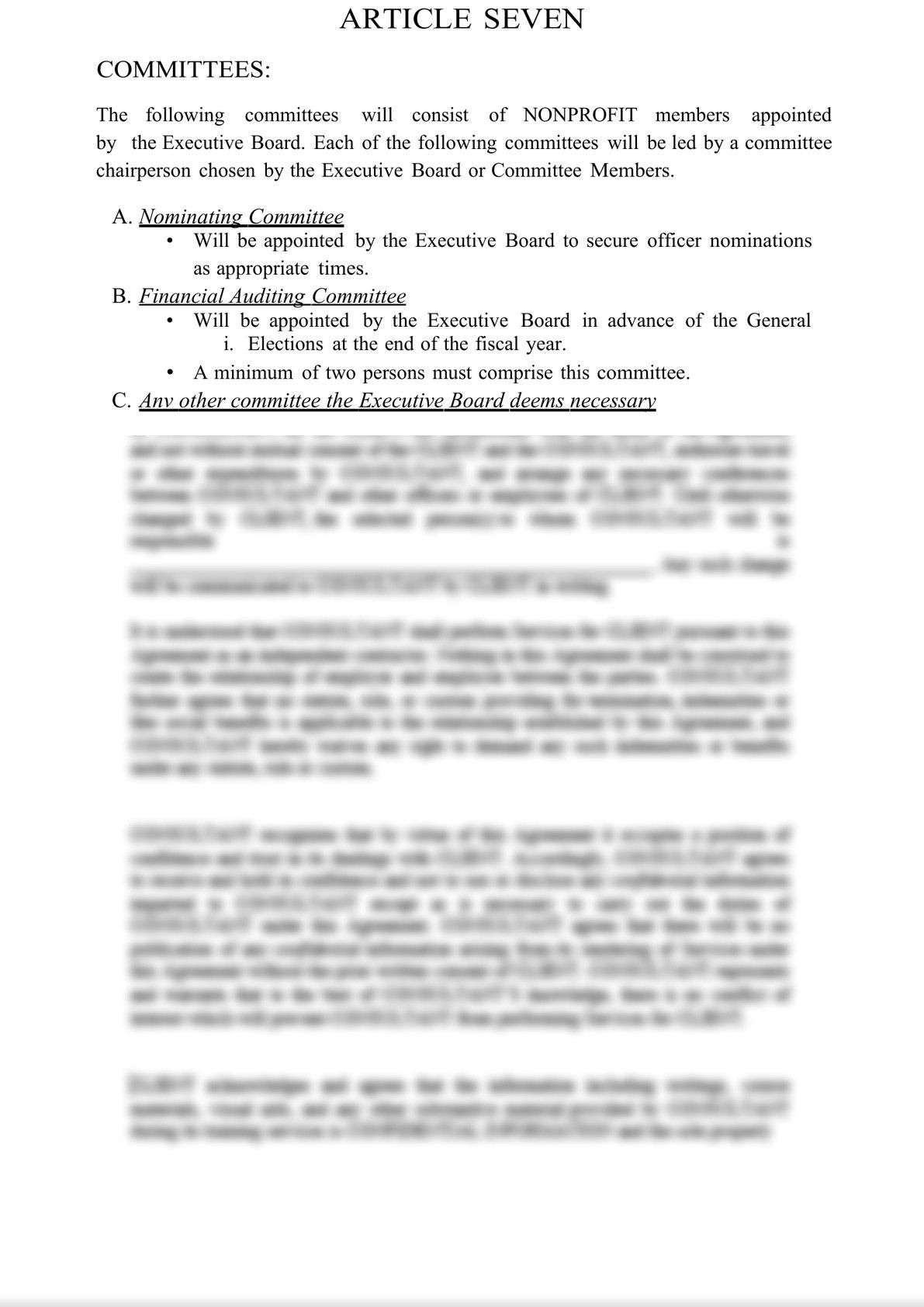 Sample NonProfit Bylaws-4