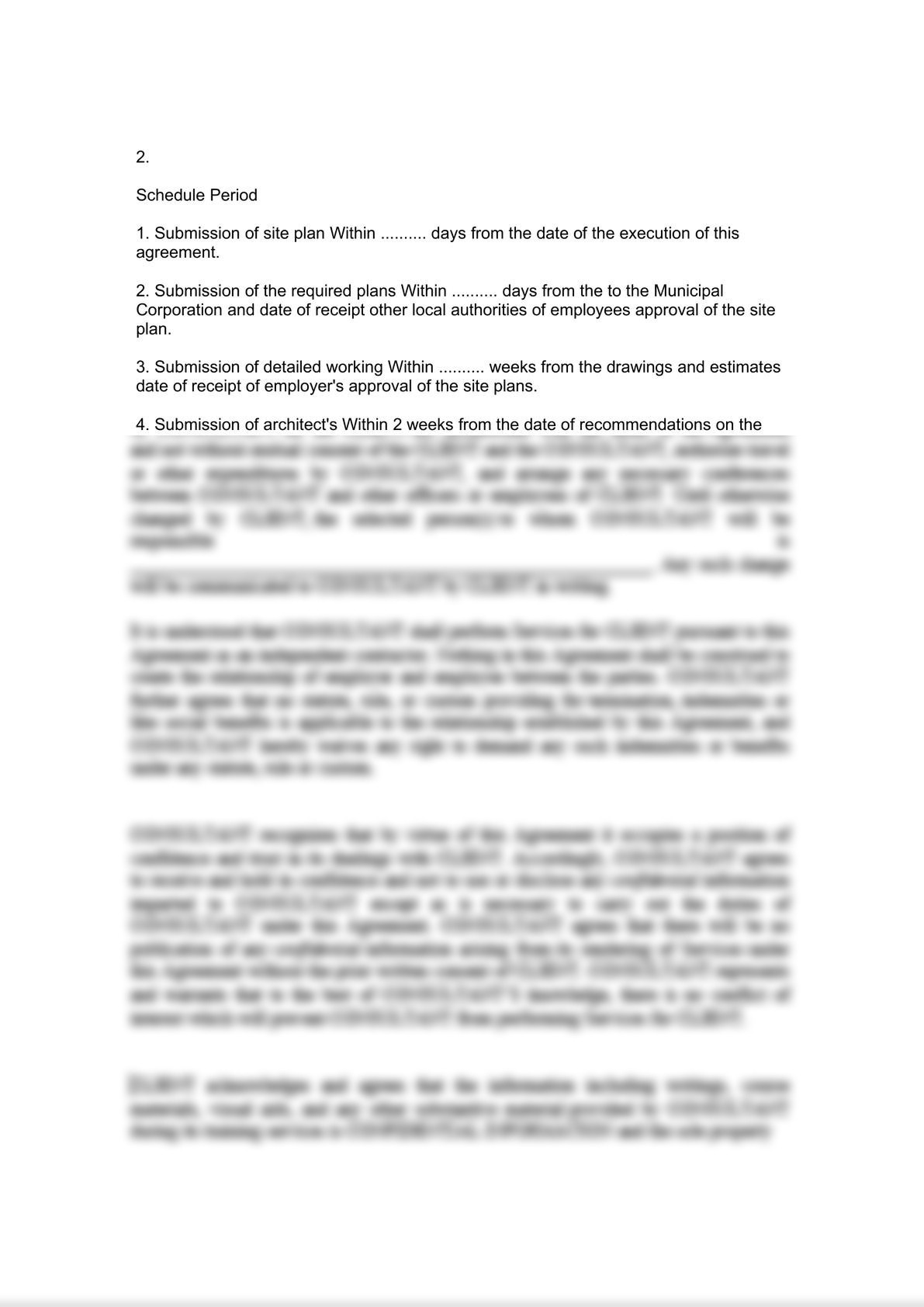AGREEMENT BETWEEN AN OWNER AND AN ARCHITECT FOR CONSTRUCTION OF A BUILDING-4