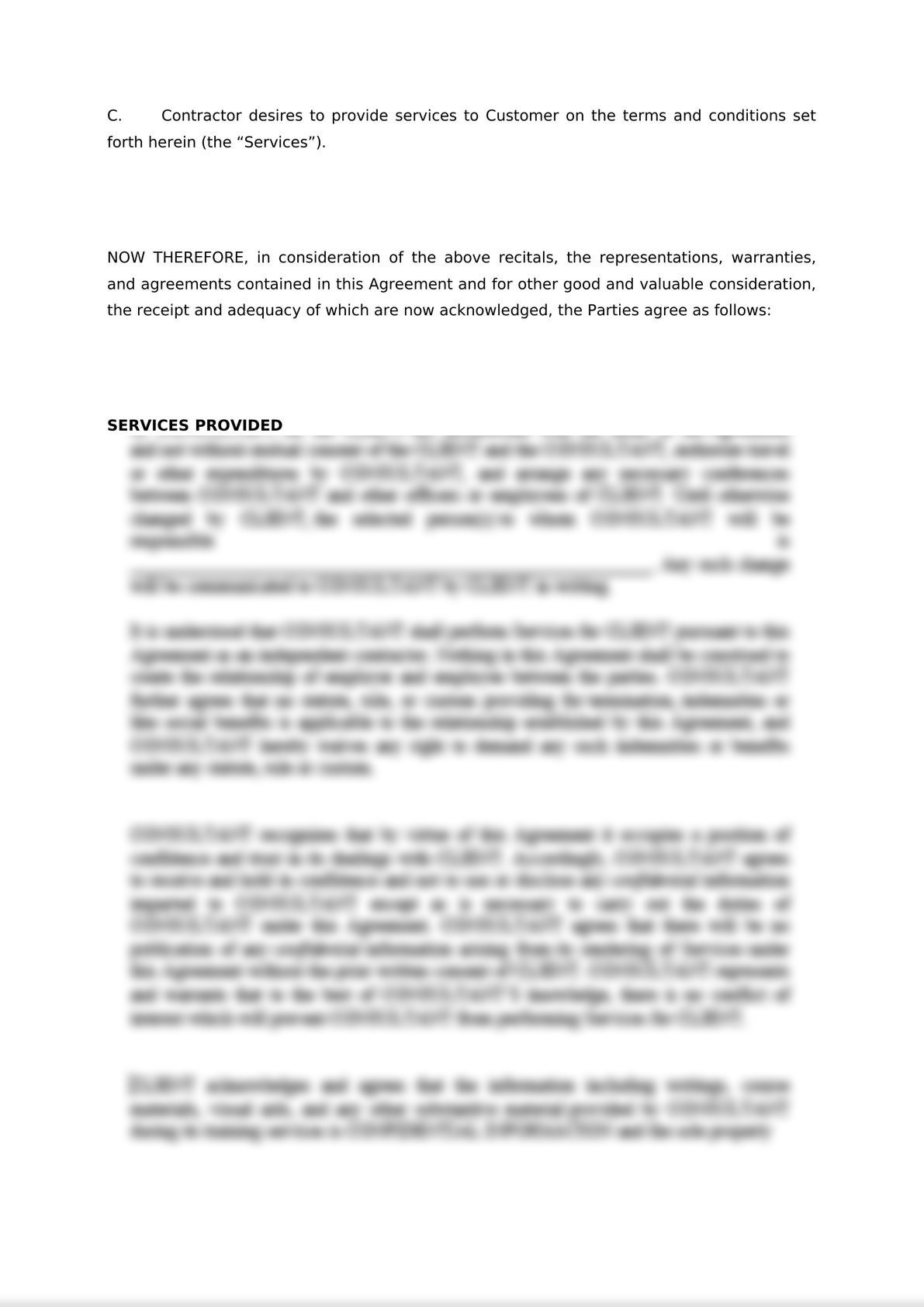 Service Agreement -1