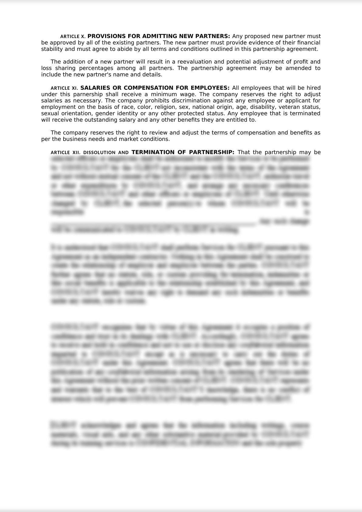 Articles of General Partnership (Agreement Contract)-2