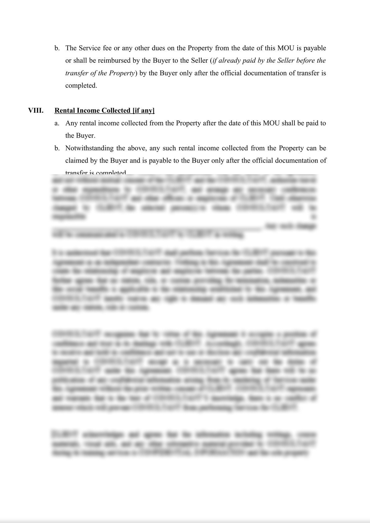 MEMORANDUM OF UNDERSTANDING REGARDING INTENT TO ENTER INTO A PURCHASE AGREEMENT-3