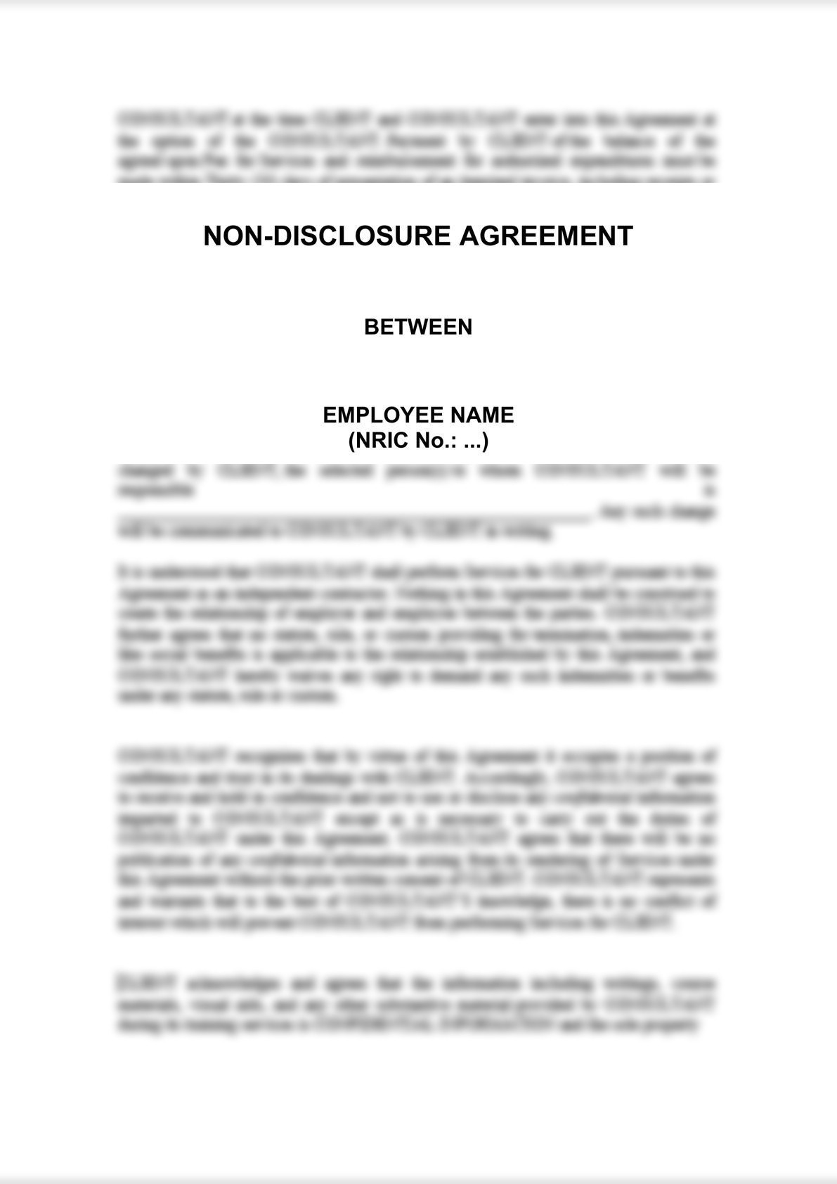 Independent Contractor Agreement Template thumbnail