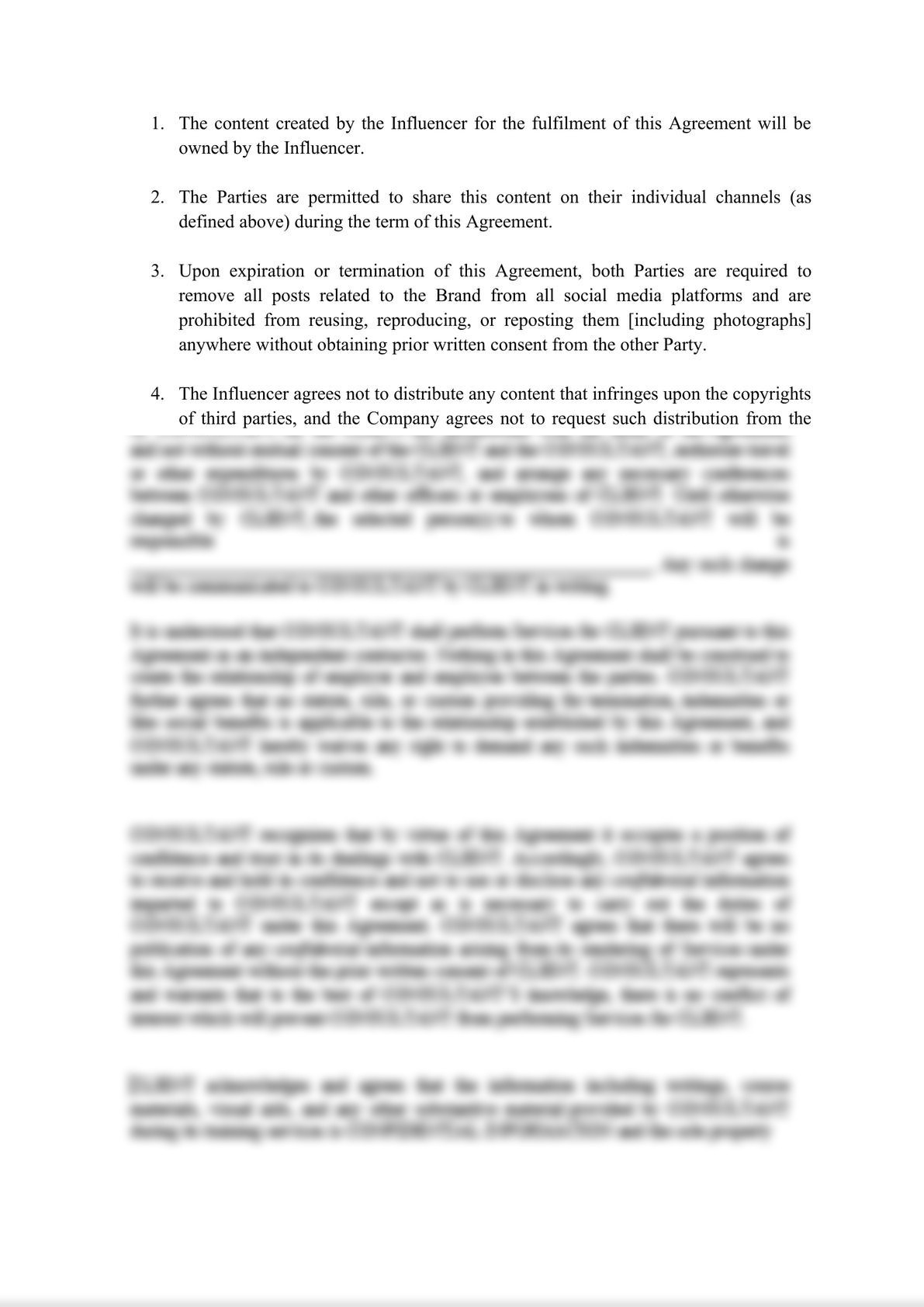 Influencer Marketing Agreement-2