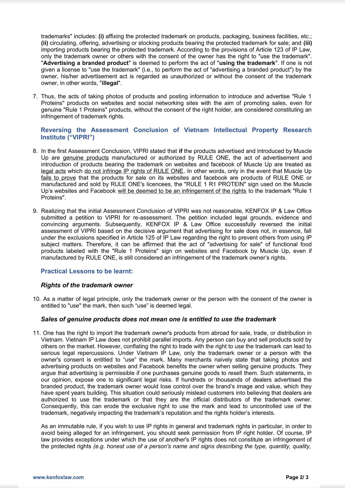 Understanding IP Law in Vietnam: Why Selling Genuine Products Might Still Be Infringement?-1