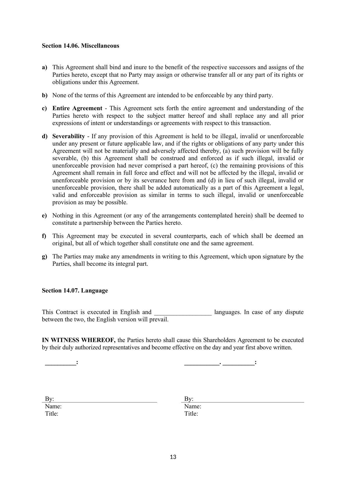 Shareholders agreement-2