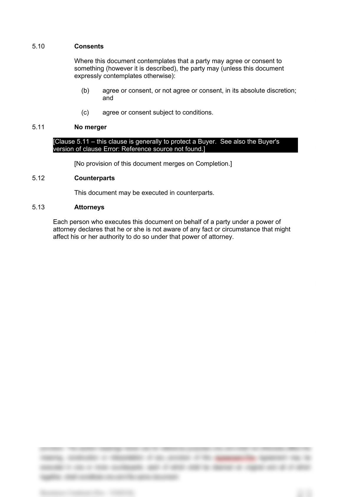 Australian Boiler Plate - Long Form with Variables-8