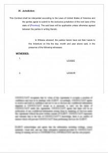 Commercial Lease Deed