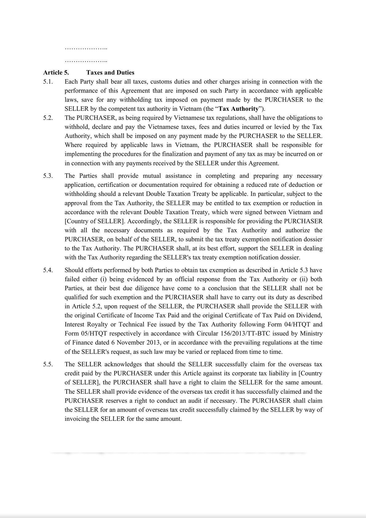 Equipment Turn Key Supply Contract-6