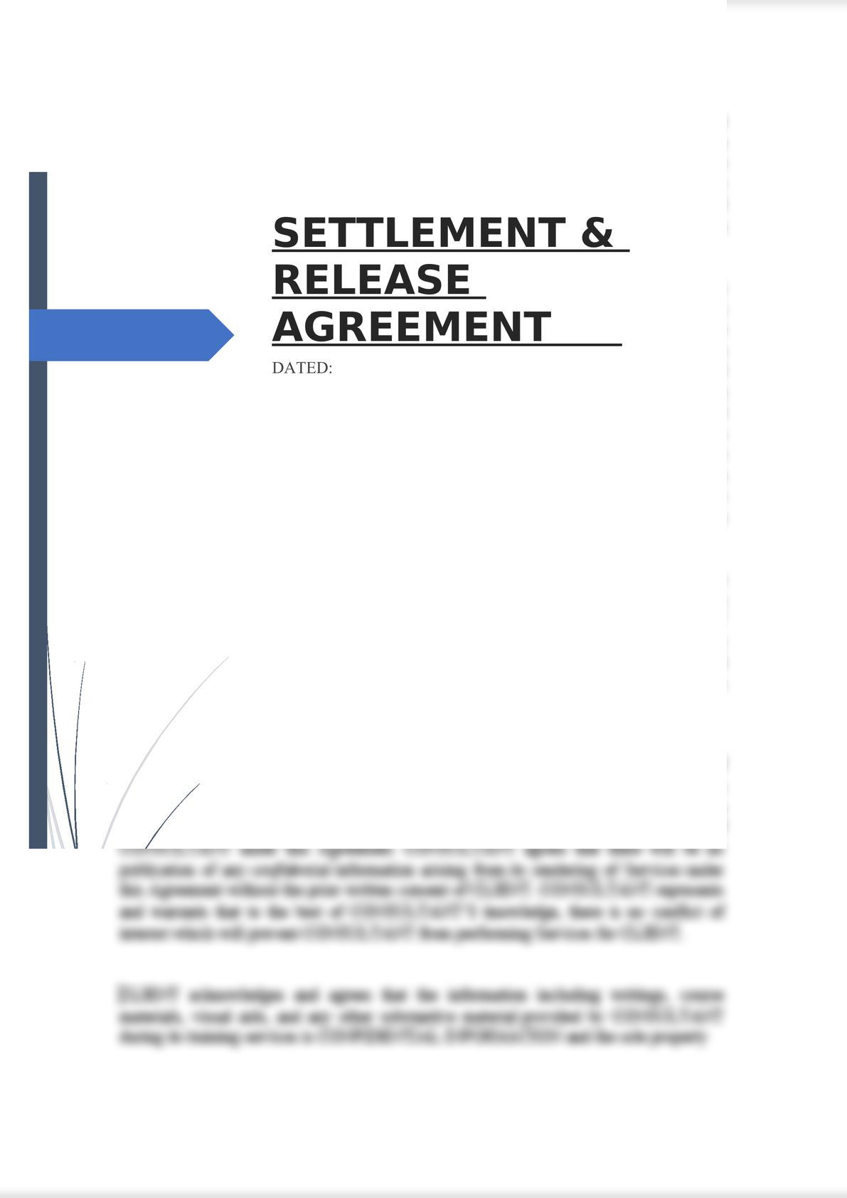 Settlement & Release Agreement-0