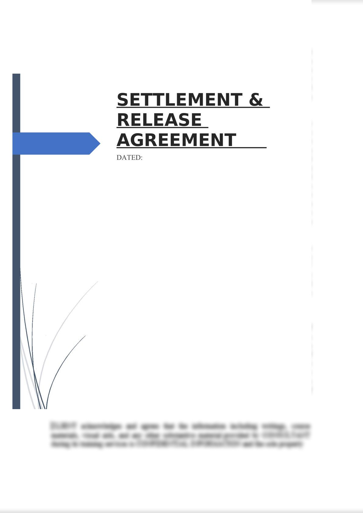 Settlement & Release Agreement-0