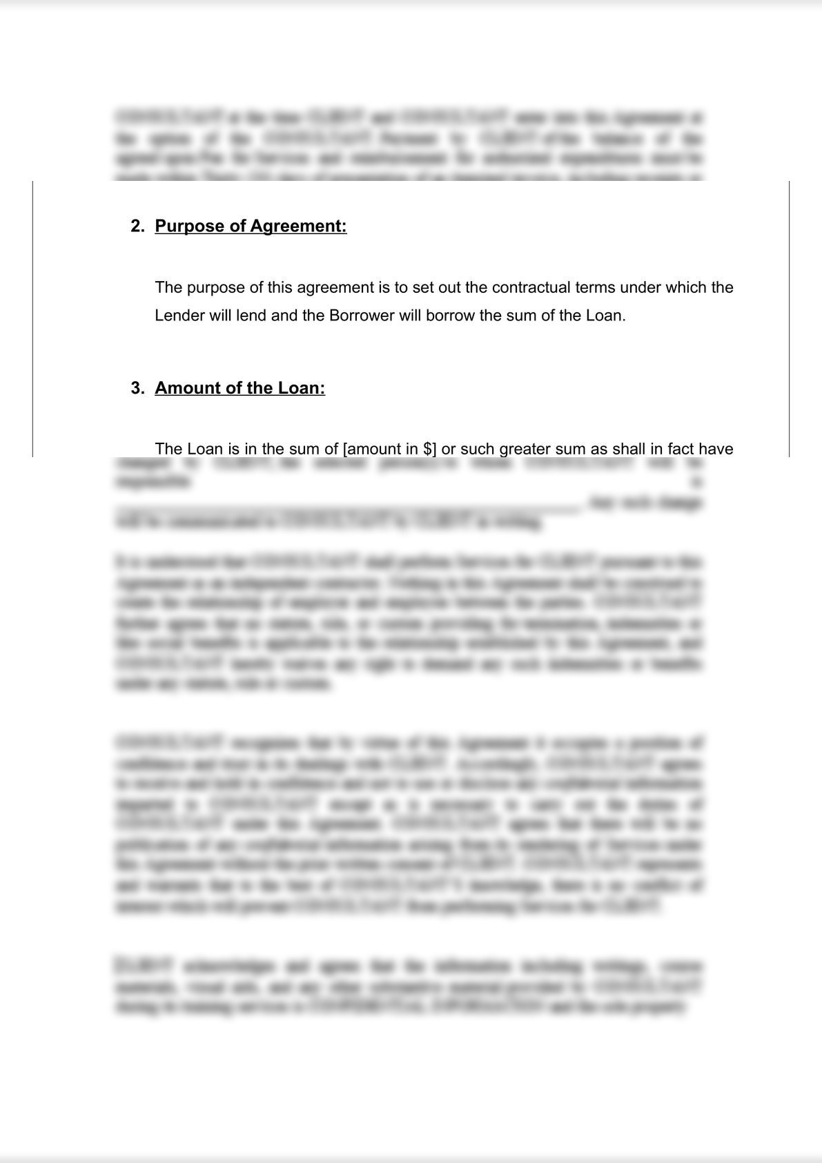 Loan Agreement (Secured)-2