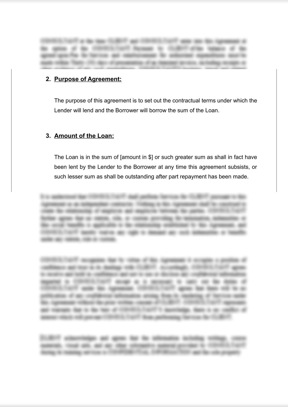 Loan Agreement (Secured)-3