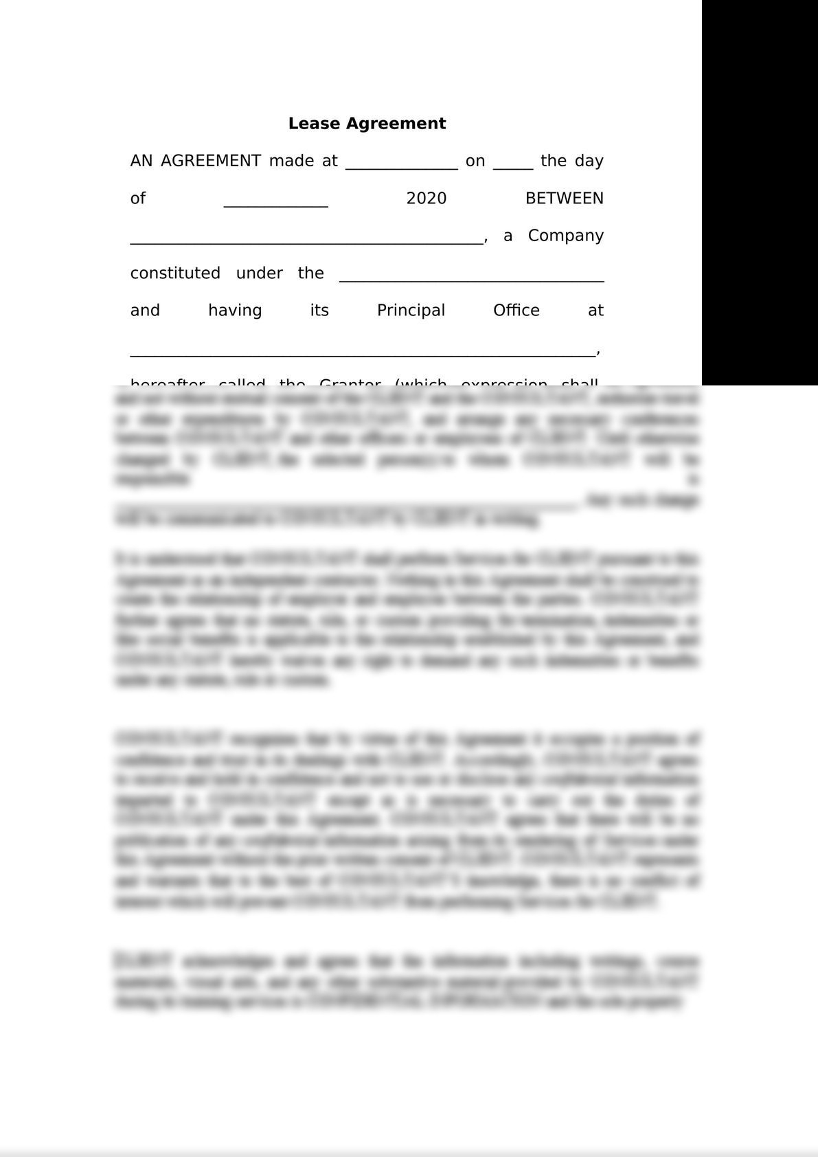 Lease Agreement-0